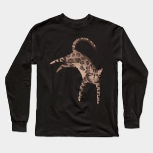 Dark bengal cat Long Sleeve T-Shirt